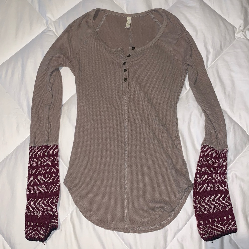 Free People Henley, Size XS